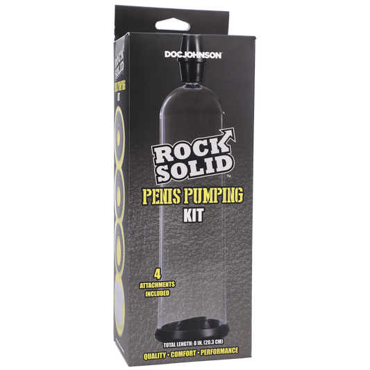 Rock Solid - Penis Pumping Kit