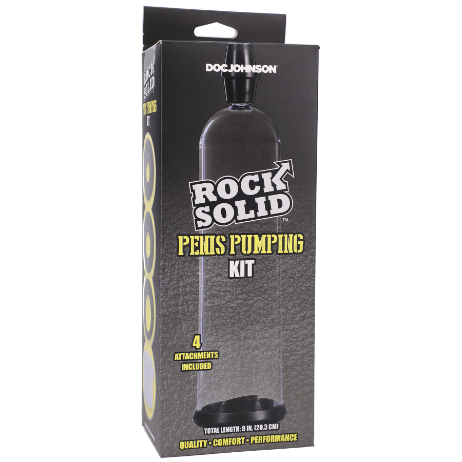 Rock Solid - Penis Pumping Kit