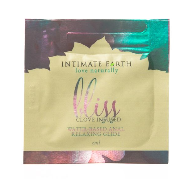 Intimate Earth - Bliss Relaxing Anal Water Based 3mL Foil