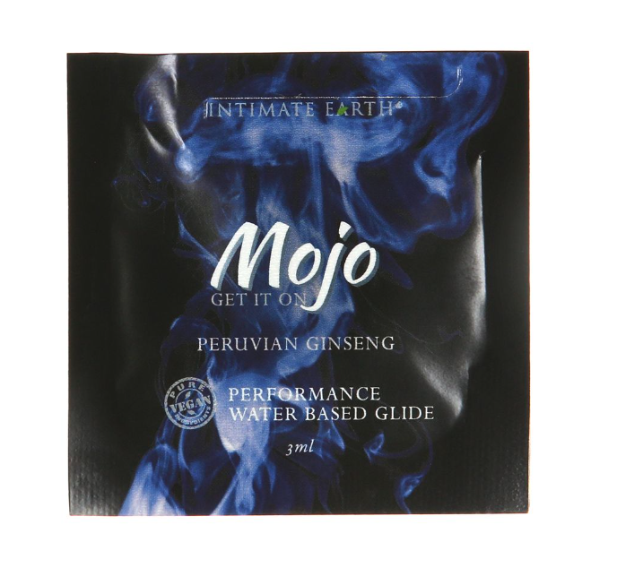 Intimate Earth - MOJO Peruvian Ginseng Waterbased Performance Glide 3mL Foil