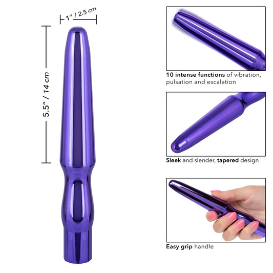 California Exotic Rechargeable Anal Probe - Metallic Purple