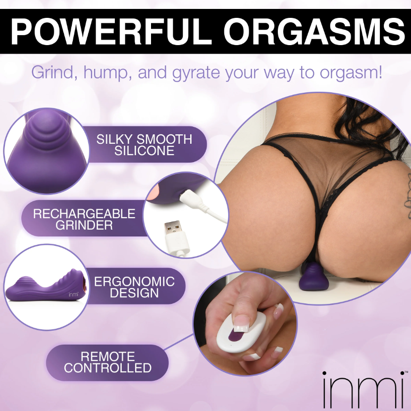 Inmi - Vibrating Silicone Grinder w/ Remote Control