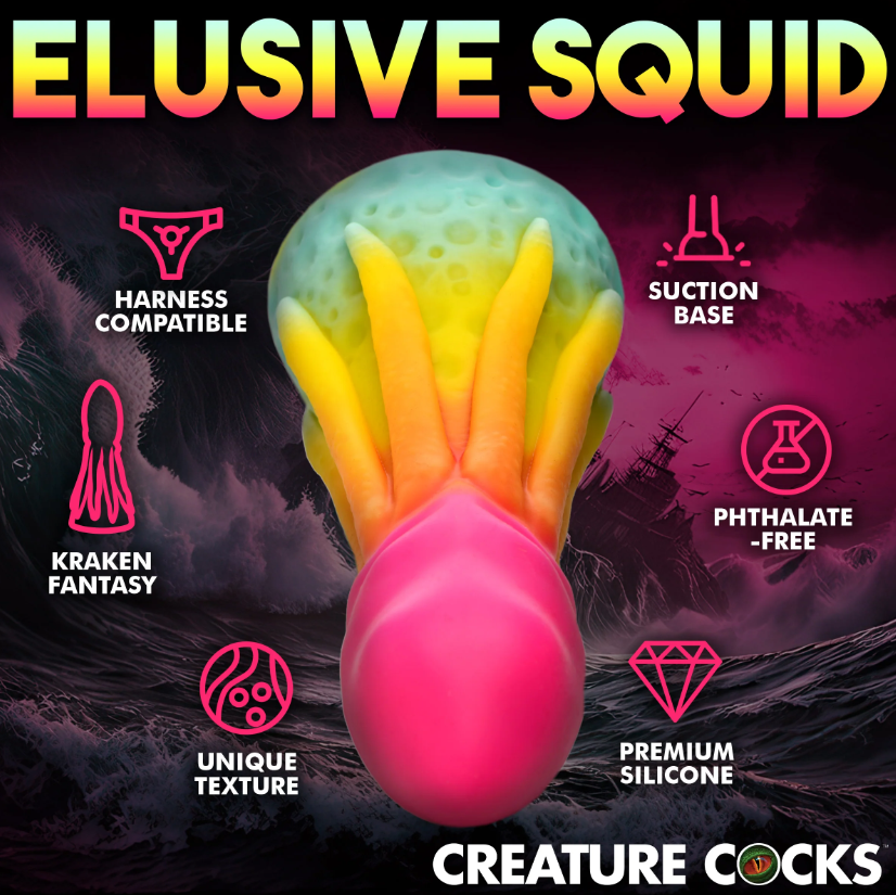Creature Cocks - King Kraken Silicone Dildo