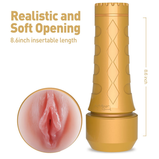 Male Masturbators Cup - Sam Cup Gold