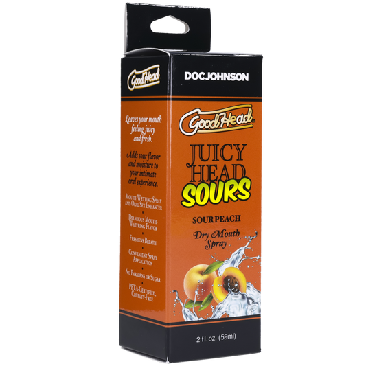 GoodHead - Juicy Head - Dry Mouth Spray - Sour Peach 2 fl.oz.