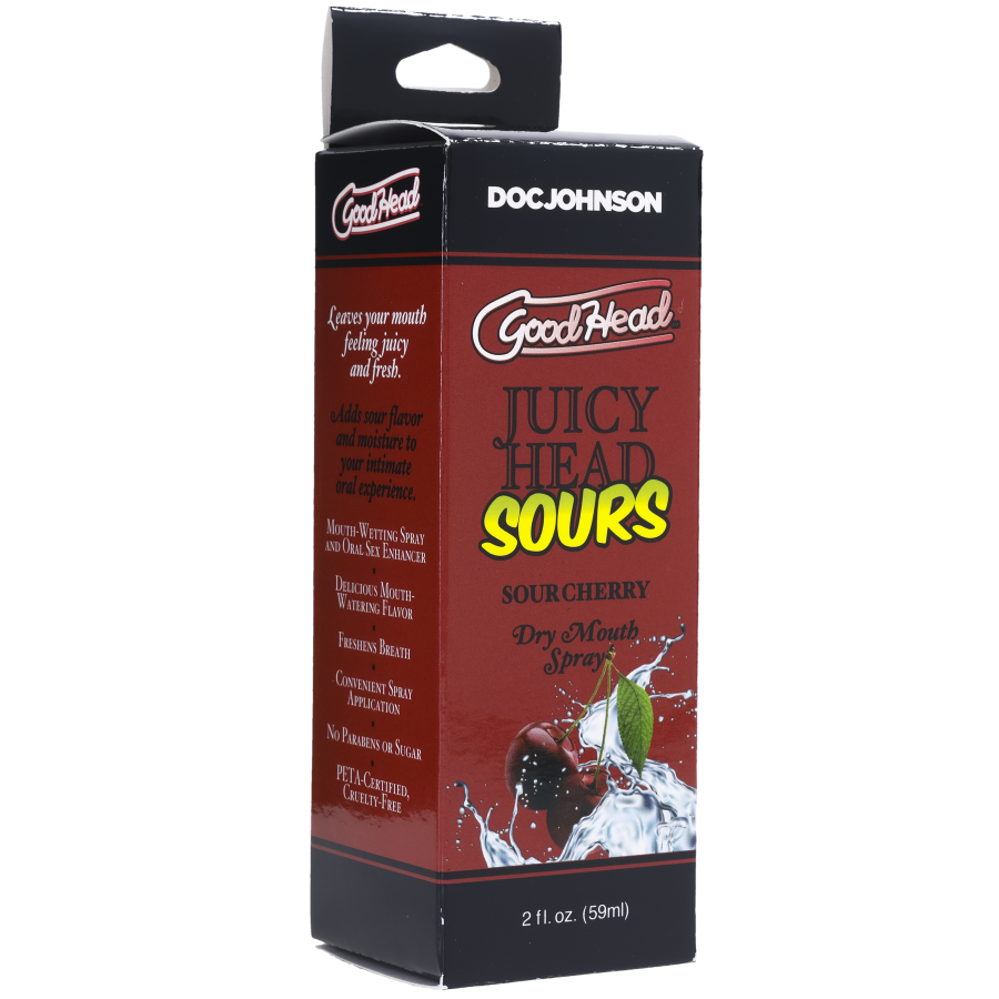 GoodHead - Juicy Head - Dry Mouth Spray - Sour Cherry 2 fl.oz.