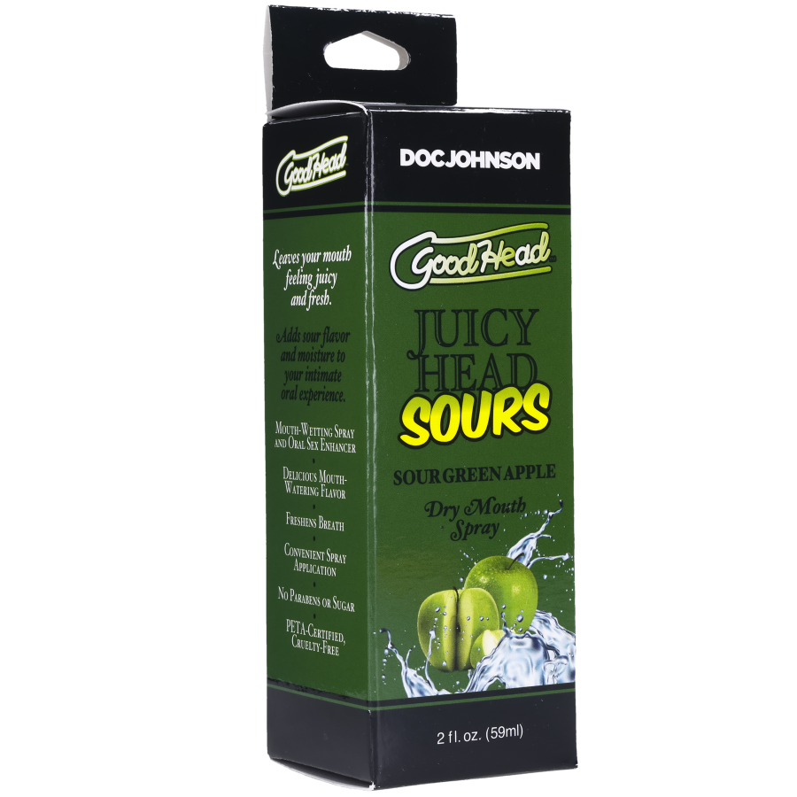 GoodHead - Juicy Head - Dry Mouth Spray - Sour Green Apple 2 fl.oz.