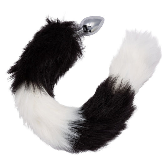 California Exotic Running Wild Black & White Tail