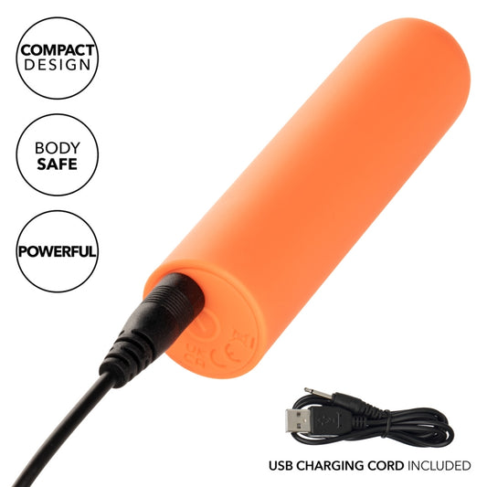California Exotic Turbo Buzz Rounded Bullet - Orange