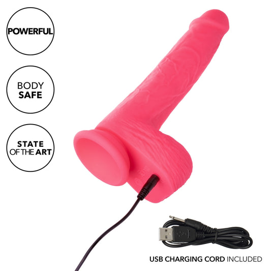 California Exotic Rechargeable Rumbling & Thrusting Silicone Studs