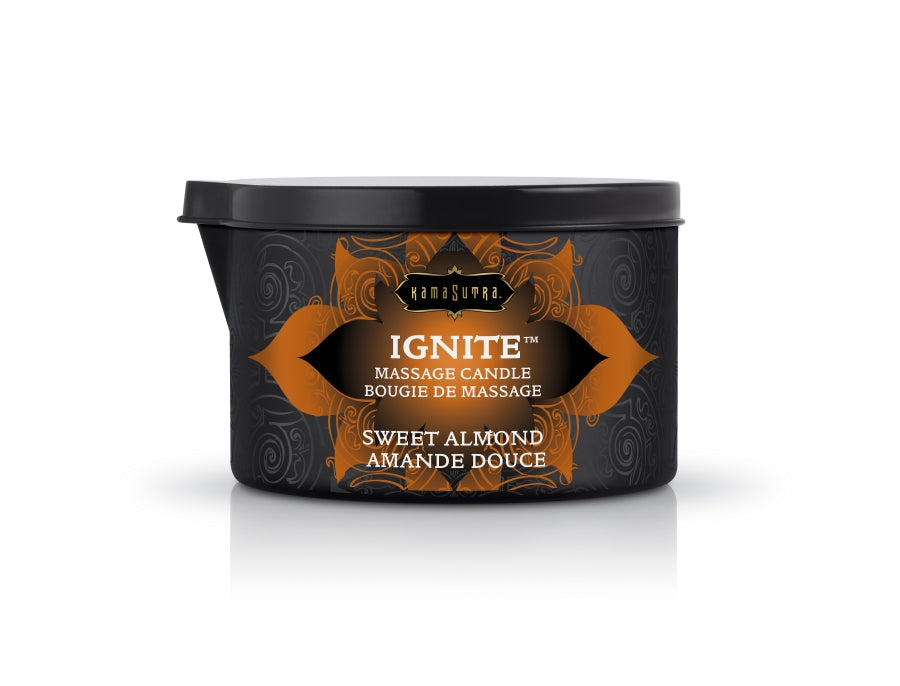 KamaSutra - Ignite Massage Candle Sweet Almond 6oz/170g