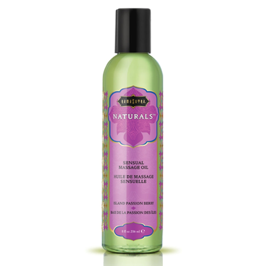 KamaSutra - Naturals Massage Oil Island Passion Berry 8 fl oz/236mL