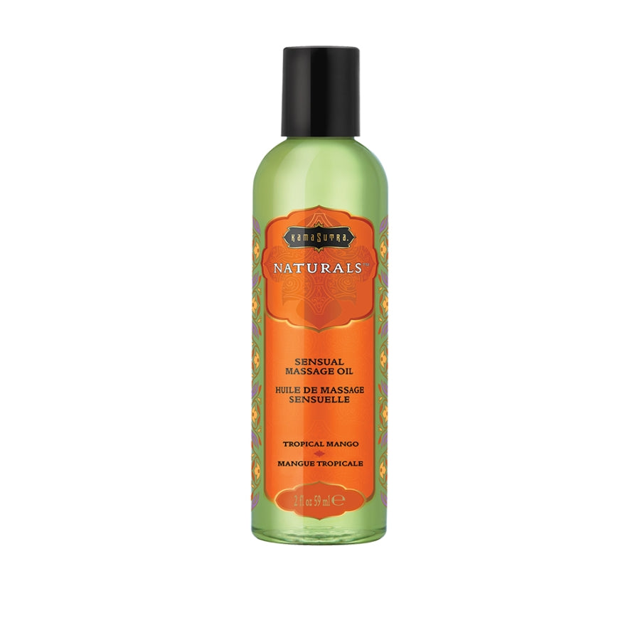 KamaSutra - Naturals Massage Oil Tropical Mango 2 fl oz/59mL