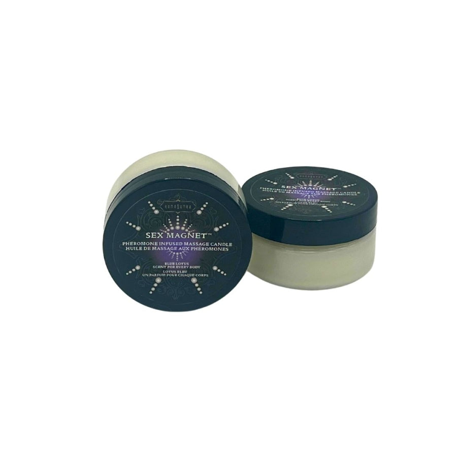 KamaSutra - Sex Magnet Pheromone Massage Candle Blue Lotus 1.7 oz/48g