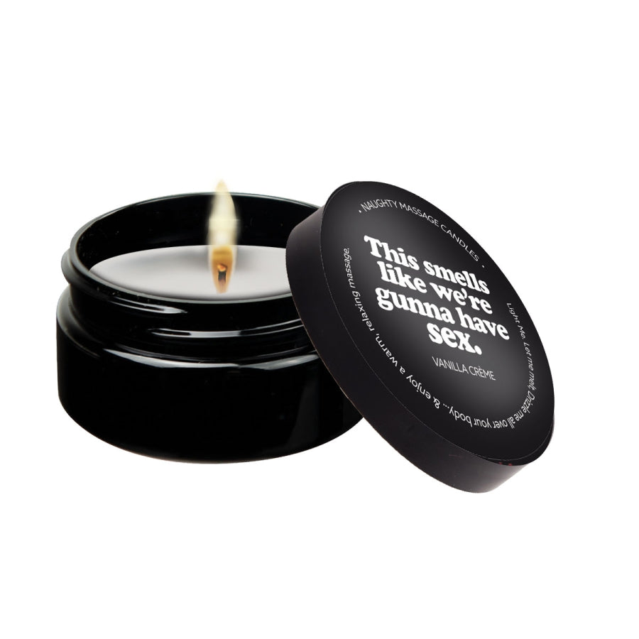 KamaSutra - Mini Massage Candle "This Smellls Like We're Gunna Have Sex" Vanilla