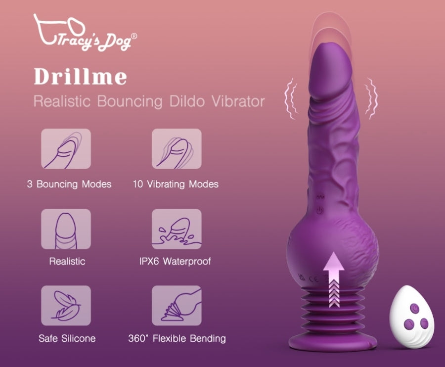 Drillme Generation 2 Dildo Vibrator