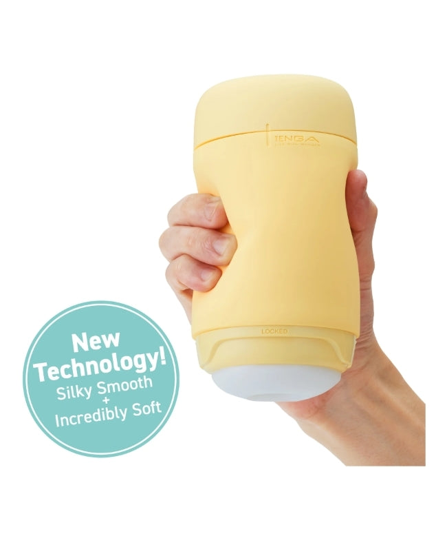 Tenga Puffy Custard Yellow