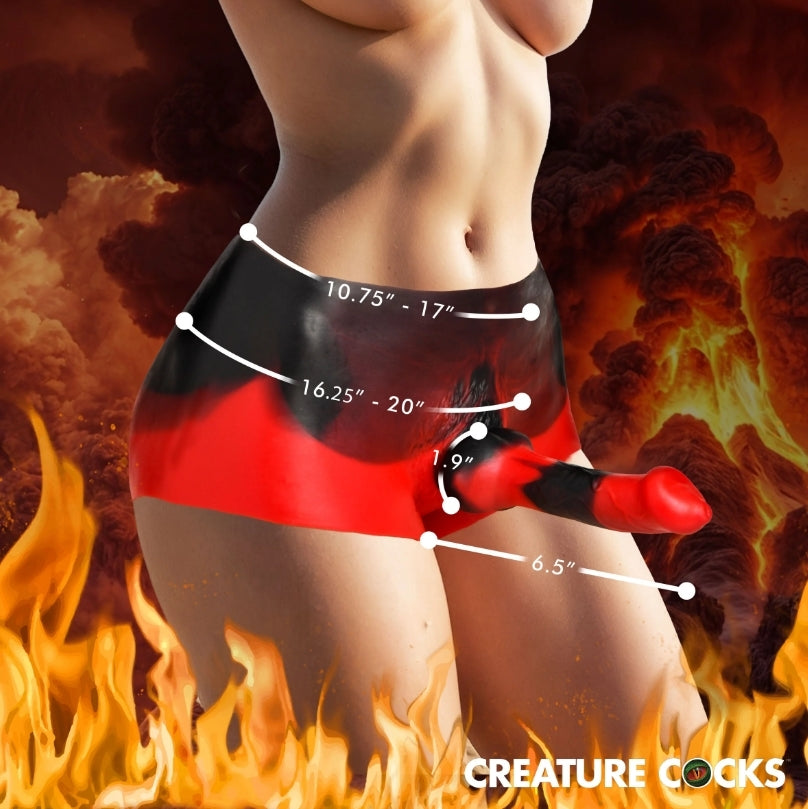 Creature Cocks - Hell Hound Silicone Strap-On