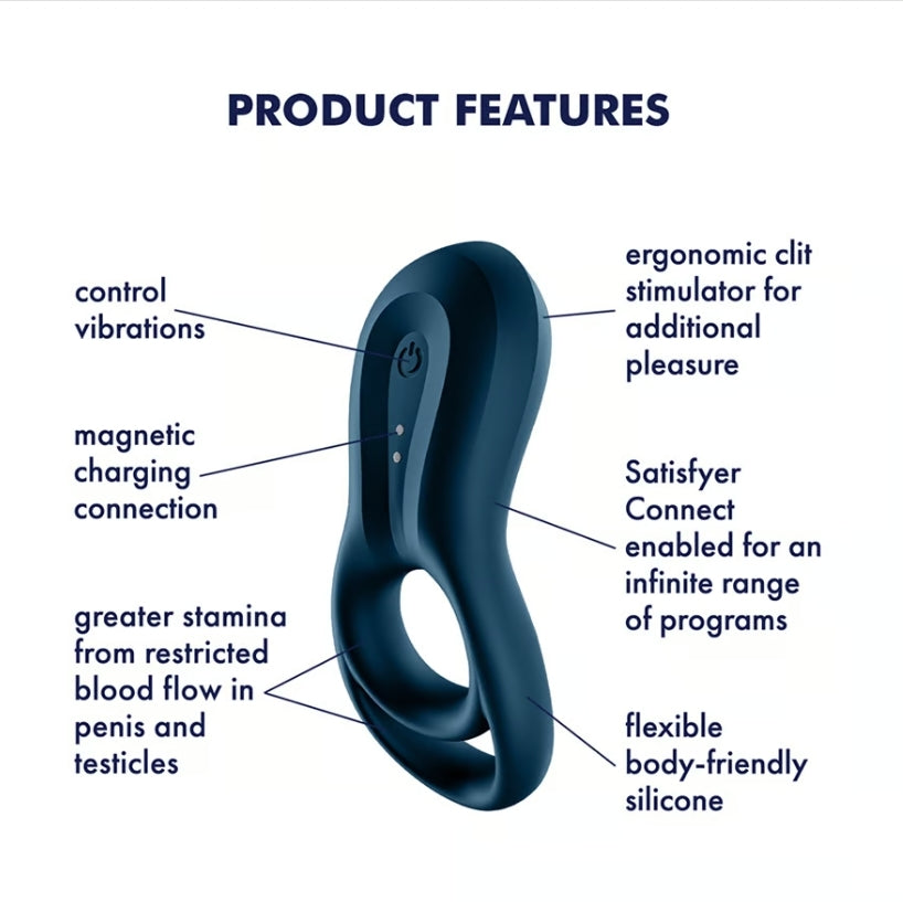 Satisfyer Epic Duo Dark Blue