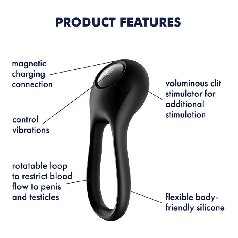 Satisfyer Majestic Duo Black