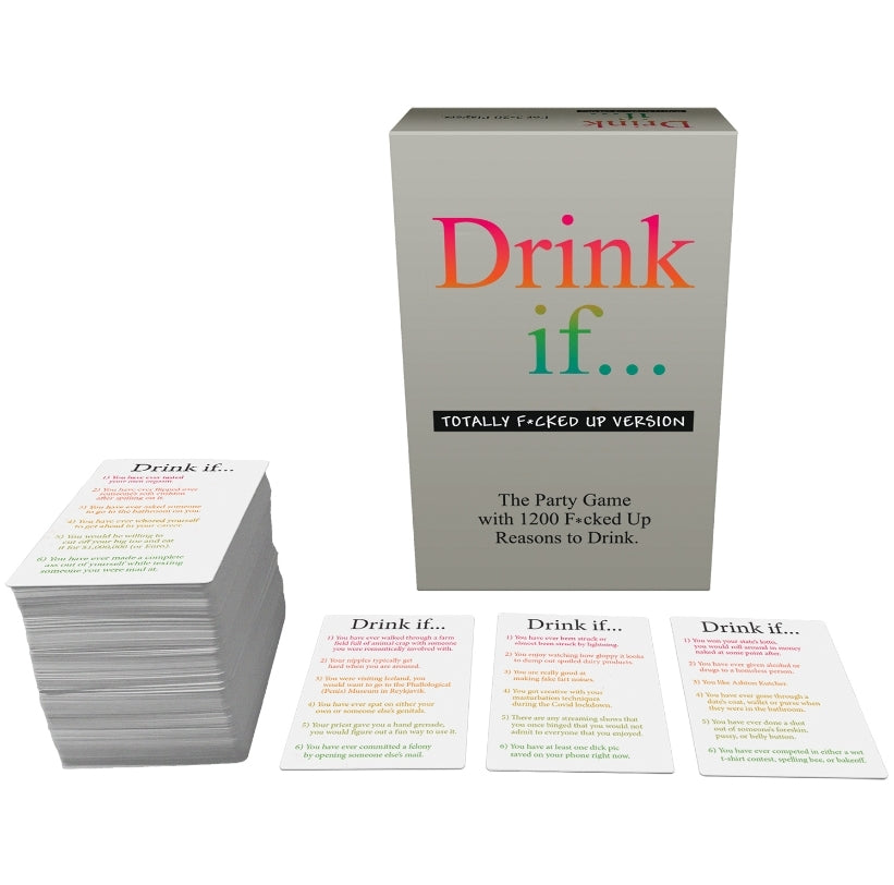 Kheper - Drinking Games - Drink if...Totally F*cked Up Version
