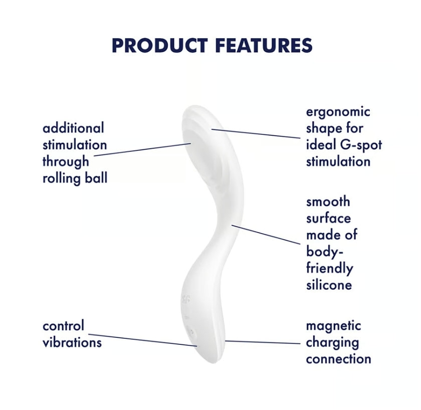 Satisfyer Rrrolling Pleasure White