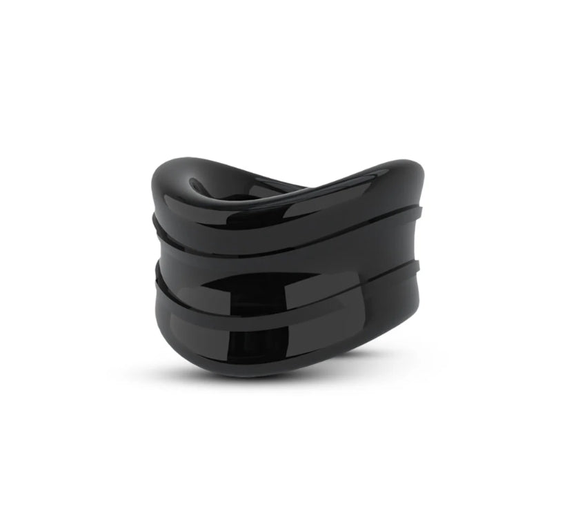 Blush - Stay Hard - Beef Ball Stretcher Snug - 1 Inch Diameter - Black