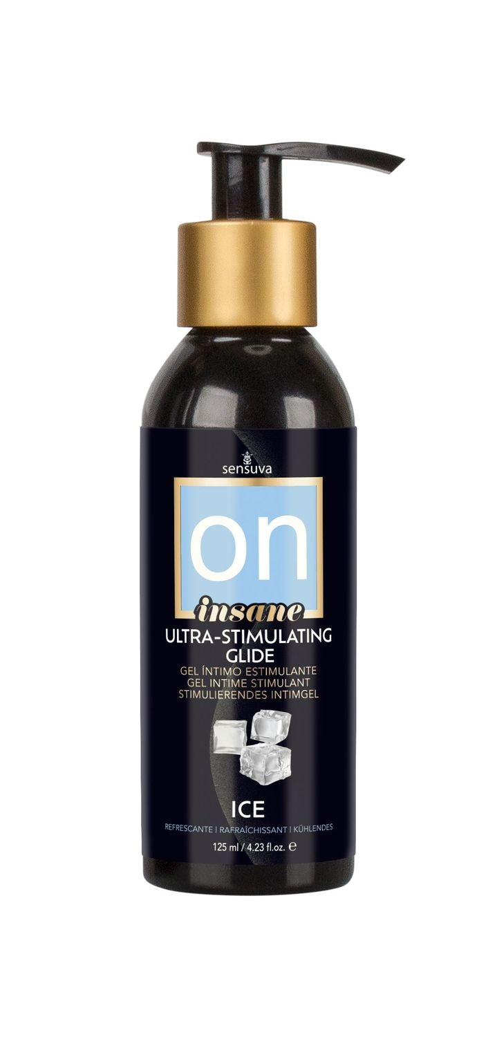 Sensuva - Ultra-Stimulating ON Insane Ice Personal Moisturizer 4 fl.oz. Bottle