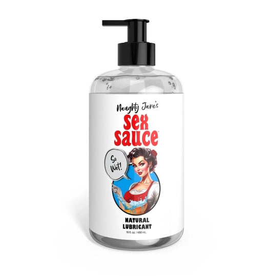 XR Brands Naughty Jane's Sex Sauce - Natural Lubricant 16oz