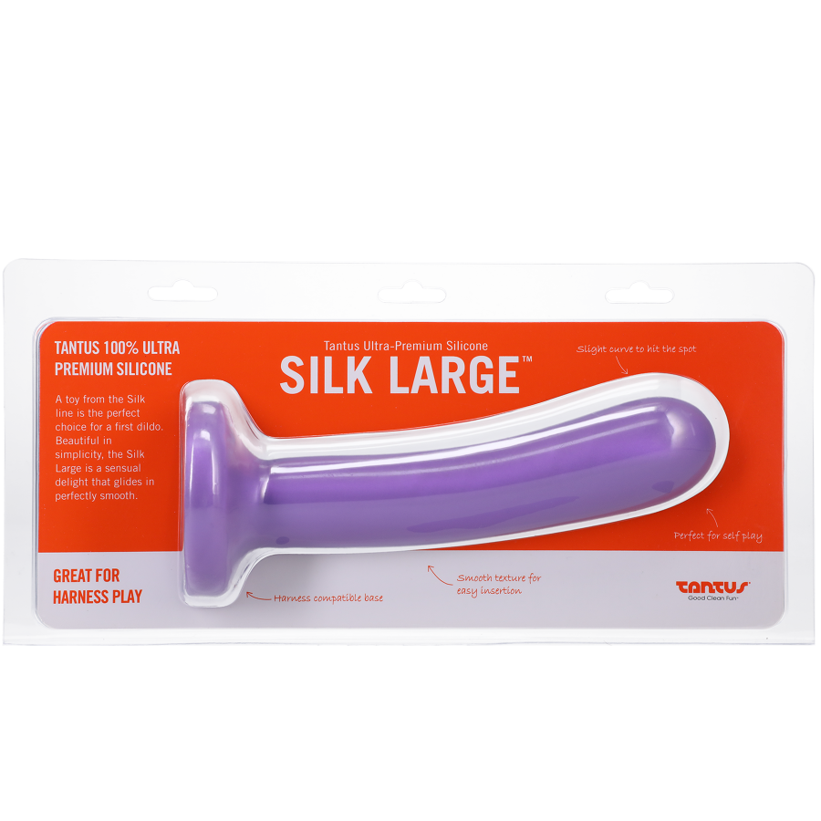 Tantus - Silk Large - Lavender (Clamshell/Carded)