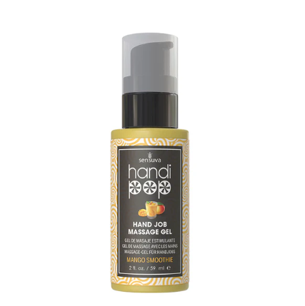 Sensuva - Handipop Edible Massage Gel - Mango Smoothie 2oz.