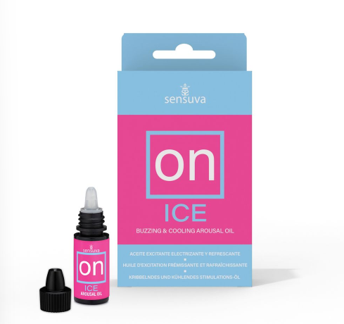 Sensuva - On Ice Arousal Oil 5mL Medium Box