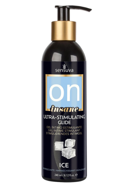 Sensuva - On Insane Ice Ultra-Stimulating Personal Moisturizer 8oz. Bottle