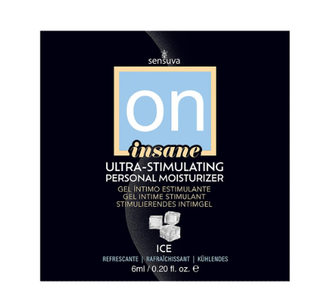 Sensuva - On Insane Ice Ultra-Stimulating Personal Moisturizer 6mL Packet