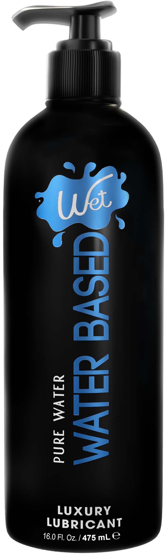WET Original Water Based Gel 16.0 Fl.oz/475mL w pump