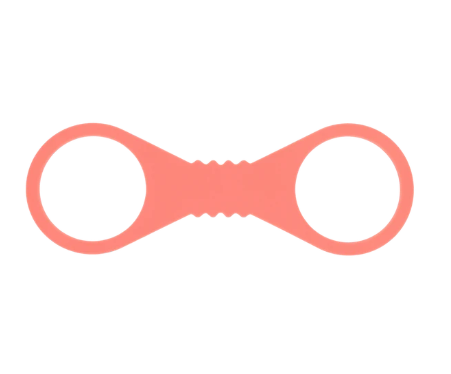 Sportsheets - Peaches 'n CreaMe Large Silicone Cuffs