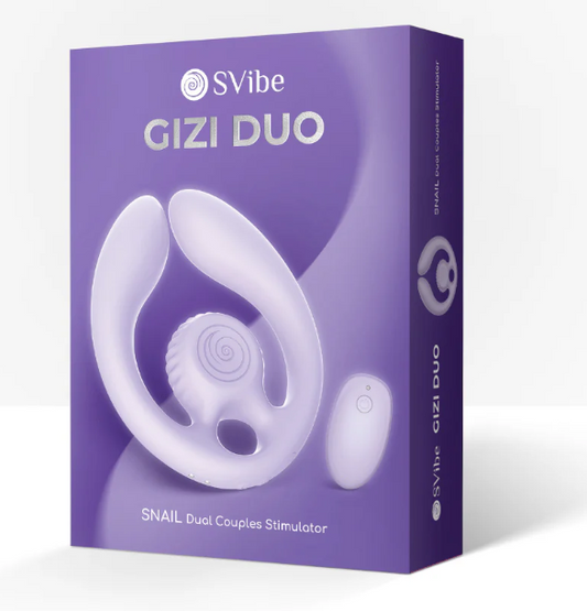 SnailVibe SVibe Snail GIZI Duo Couples Stimulator Lilac