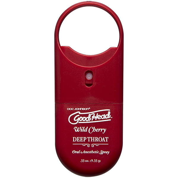 GoodHead To-Go - Deep Throat Spray - Wild Cherry (.33 fl.oz.)