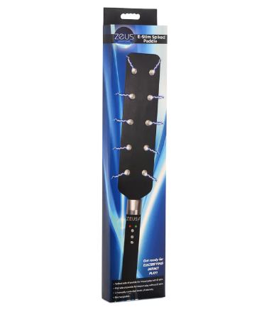 Zeus Electrosex - E-Stim Spiked Paddle