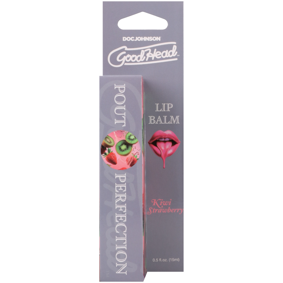 GoodHead - Pout Perfection - Lip Balm - .50 oz. - Kiwi Strawberry