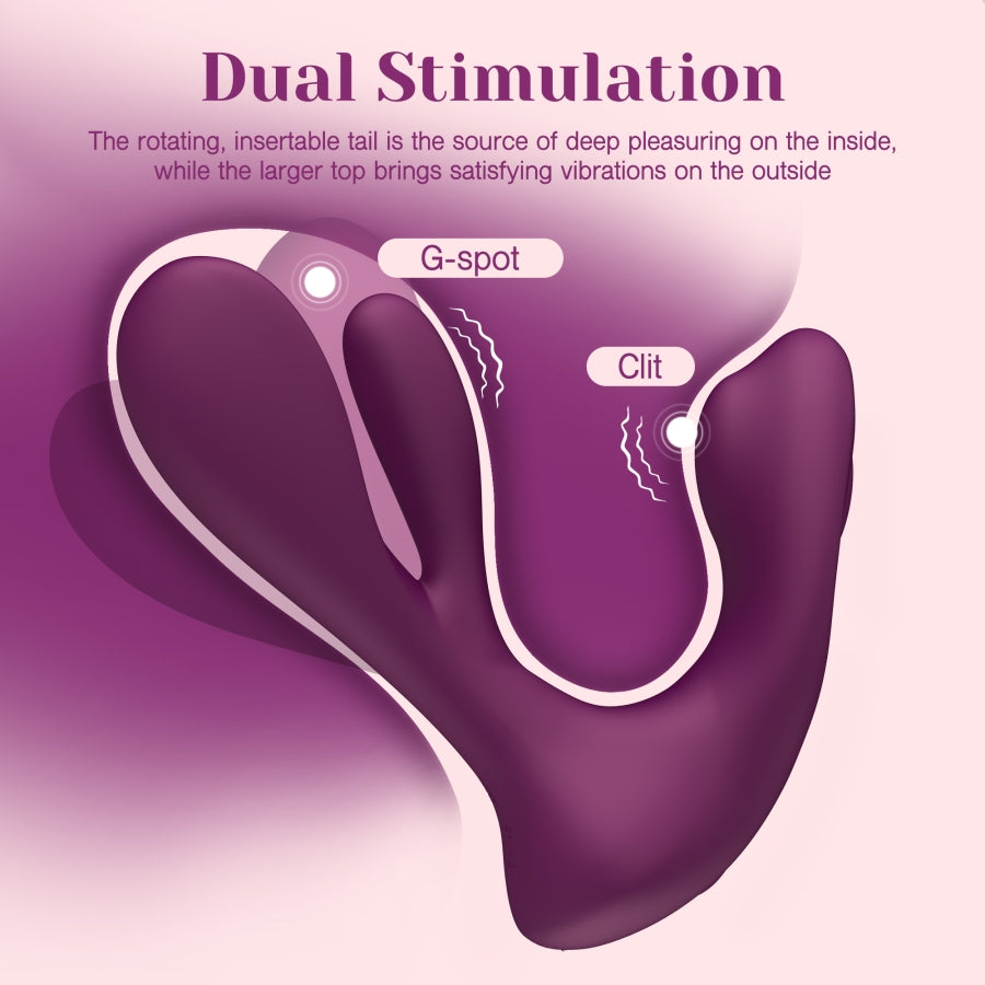 Swirlii Wearable Swing Vibrator - Plum