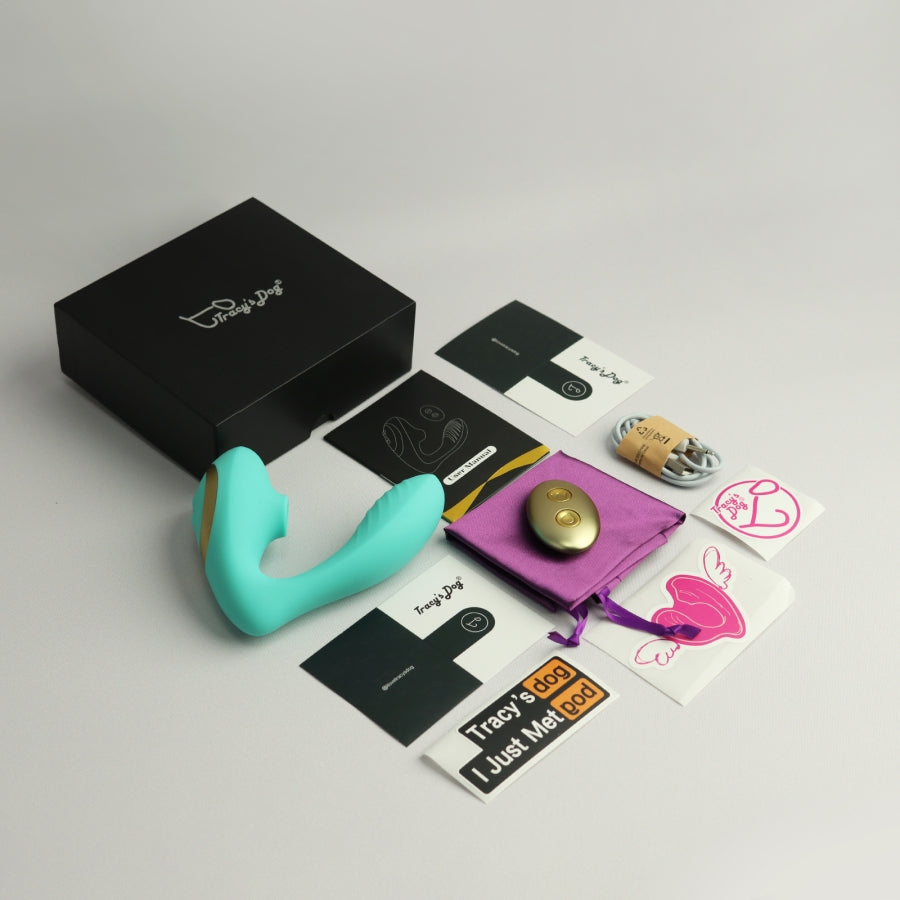 OG Clitoral Sucking Vibrator Teal