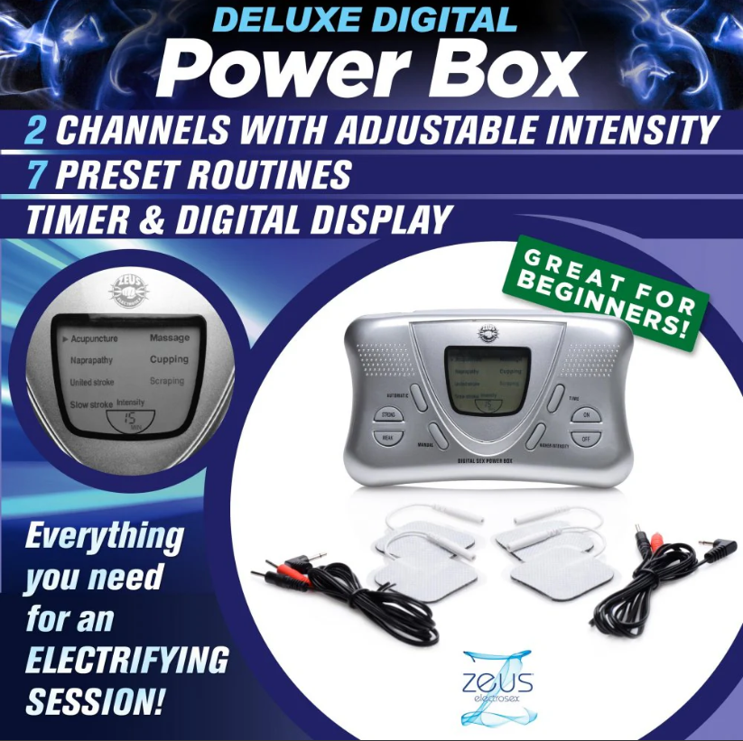 Zeus Electrosex - Powerbox - Deluxe Digital Power Box