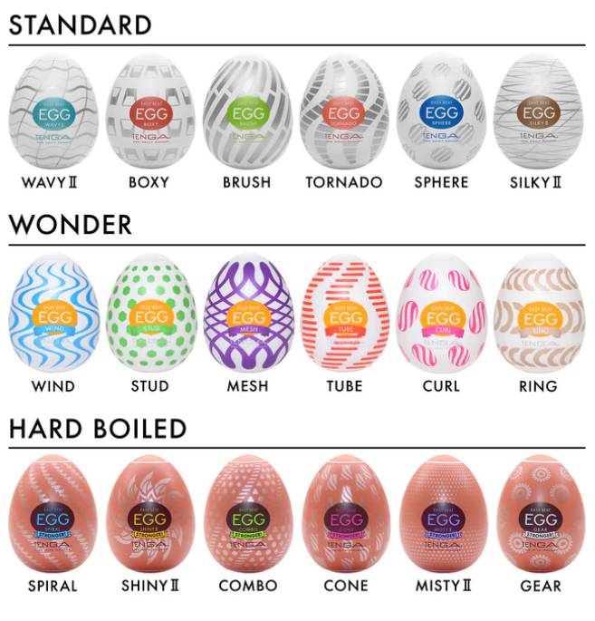 TENGA Egg VARIETY PACK - Standard