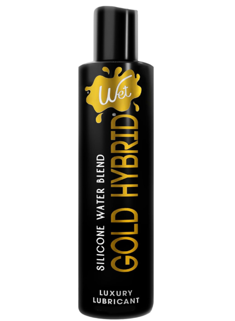 WET Gold Hybrid Water Silicone Blend 3.1 Fl.oz/93mL