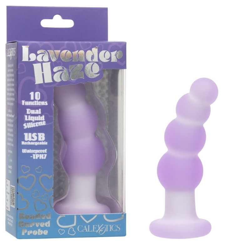 Lavender Haze Beaded Curved Probe