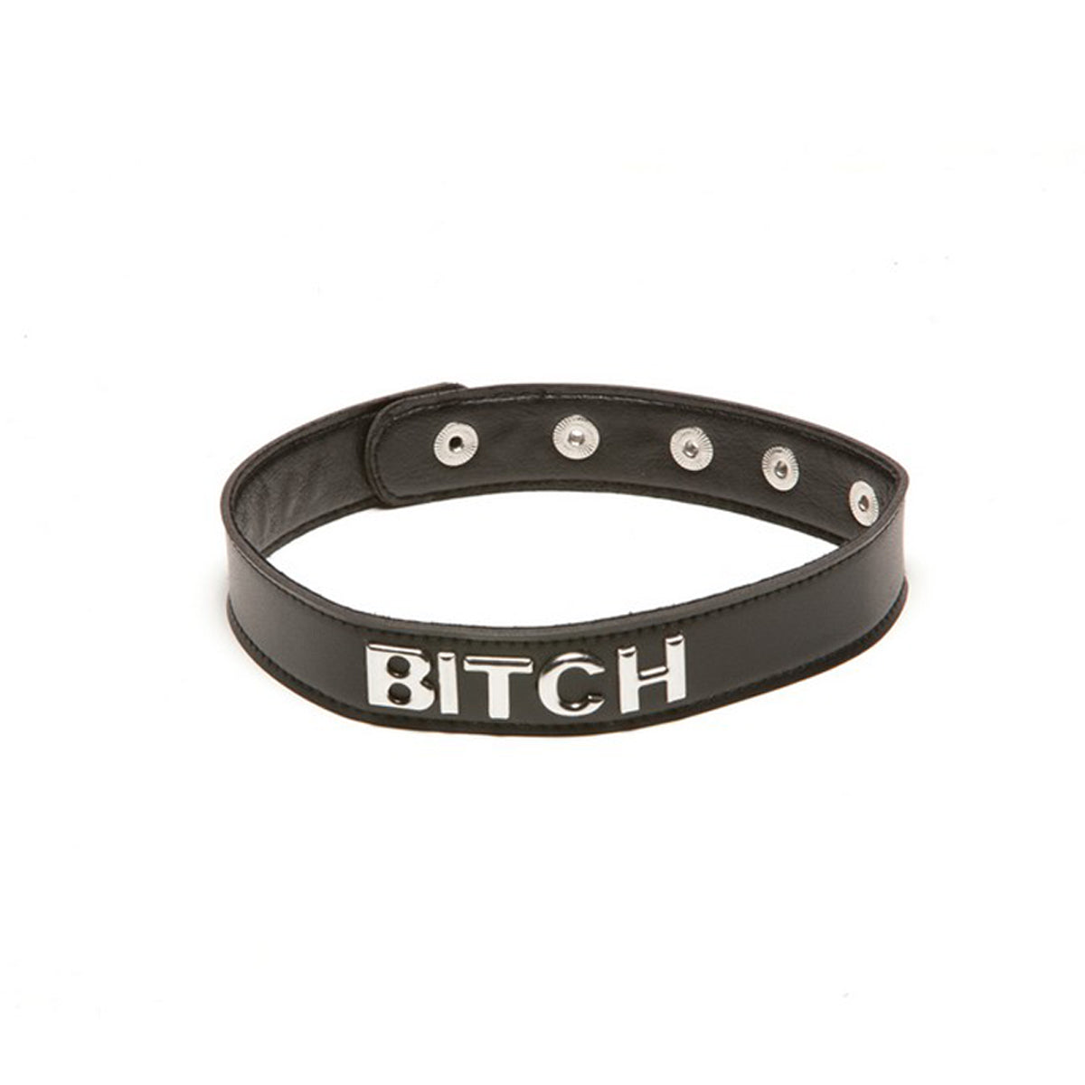 Allure X-Play – BITCH Bondage Collar – Black