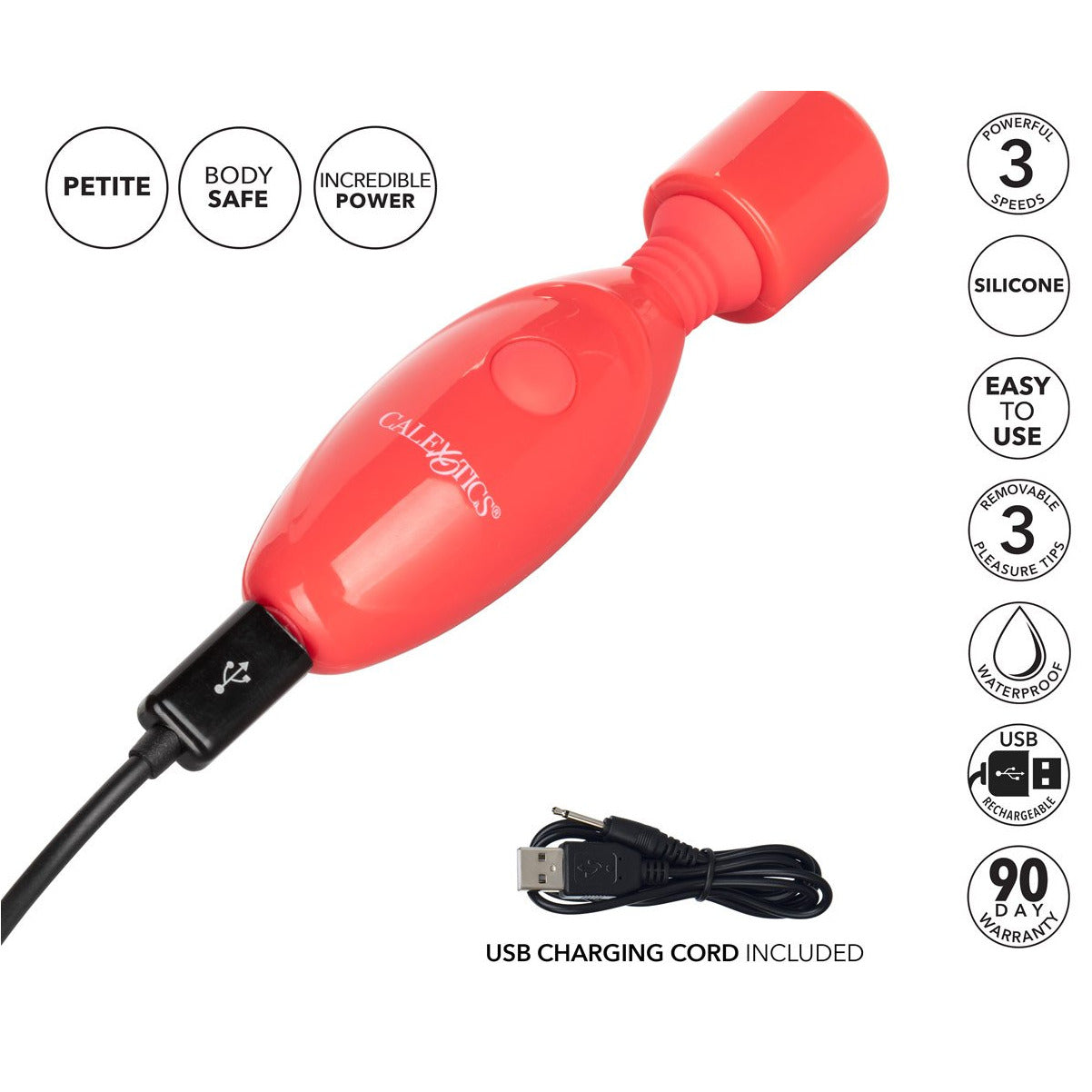 CalExotics® Rechargeable Vibrator Kit - Pink