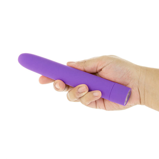 PL Pure Love® - 10 Function Classic 7 In. Smooth Vibrator - Purple