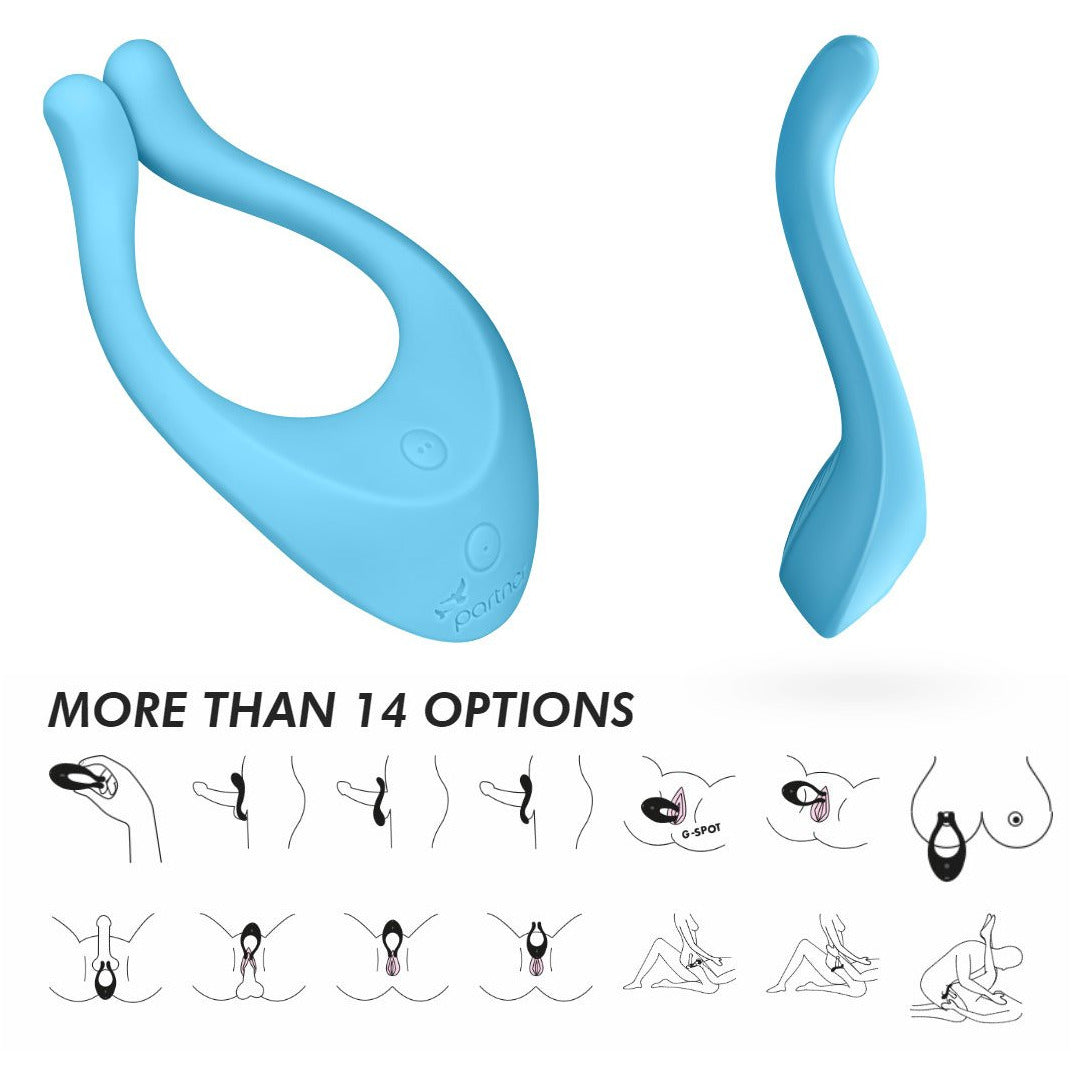 Satisfyer Endless Joy - Couples Multi Vibrator -  Blue